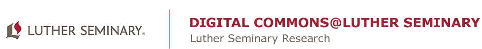 Digital Commons @ Luther Seminary
