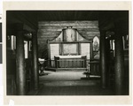 Muskego Church, one of the first Norwegian-American Lutheran congregations in America (interior view), St. Paul, Minnesota